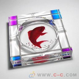 男士水晶烟灰缸 尽显自然风情的精致雅器