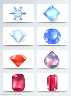 立体钻石与水晶 璀璨之美，匠心之选