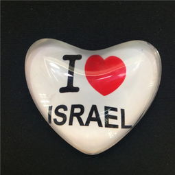 心形水晶冰箱贴 精致厨房装饰，义乌创铭水晶厂家直销