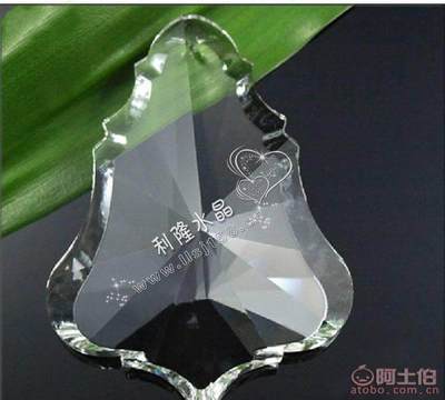 璀璨匠心，点亮节日 探秘江山市利隆水晶38mm圣诞树吊坠